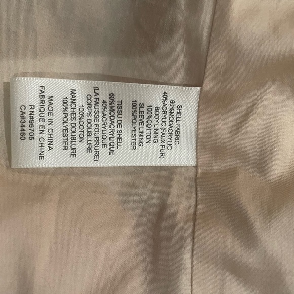 LA VIE Rebecca Taylor Faux Fur Patchwork Jacket - Small (excellent condition) - Picture 6 of 6